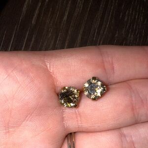 Elegant Gold Stud Earrings